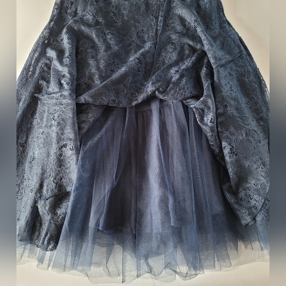 ANTHROPOLOGIE never worn, without tags, lacy, tulle, long skirt.  Size: M - Picture 10 of 16